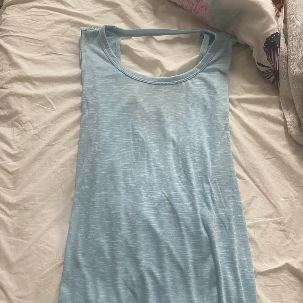 Sky blue Marika Flowy Top